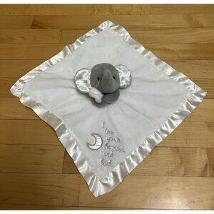 Elephant Lovey “I Love You To The Moon And Back”  Baby Starters Security Blanket